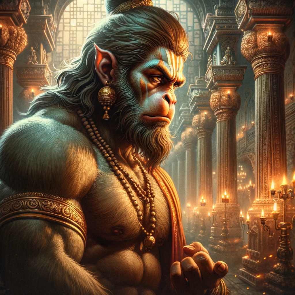 Hanuman Becomes Despondent About Finding Sita